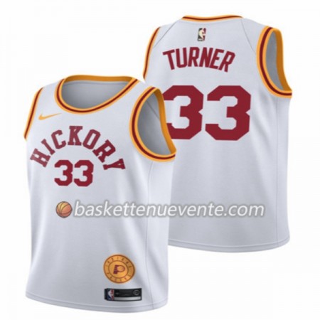 Maillot Basket Indiana Pacers Myles Turner 33 Nike Classic Edition Swingman - Homme